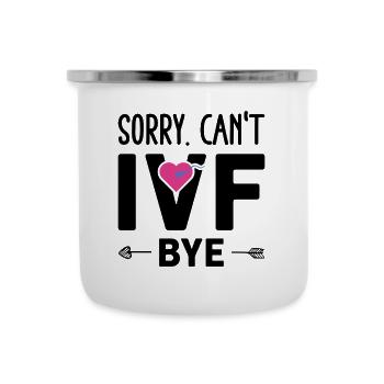 Surrogate Mother IVF Transfer Day - Camper Mug - white - Front