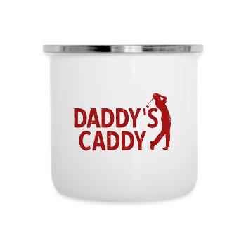 Golfplatz zum Golfen Golf - Emaille-Tasse - Weiß - Vorne