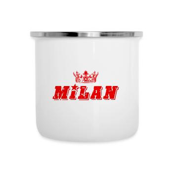 Cerf-volant - Tasse émaillée - blanc - Devant
