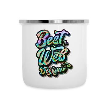 Best Web Designer - Camper Mug - white - Front
