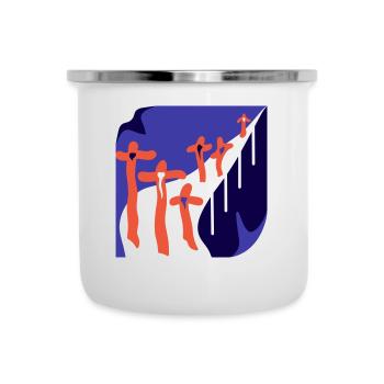 The flowers. A path of love and transience - Camper Mug - white - Front