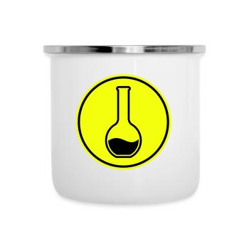 Test tube chemist - Camper Mug - white - Front
