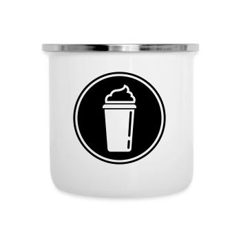 Coffee Icon - Camper Mug - white - Front