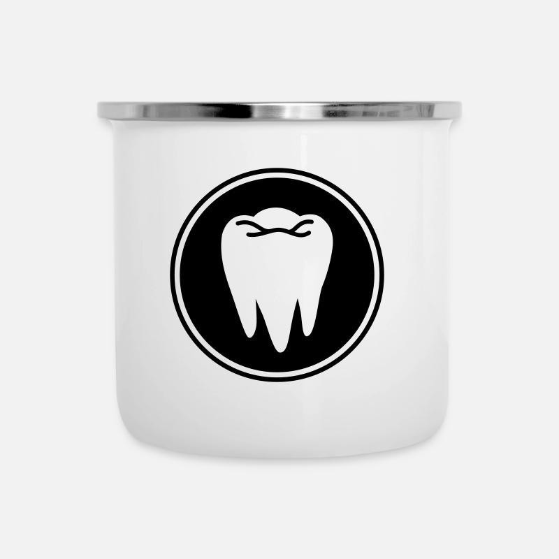 Tooth icon icon - Camper Mug - white