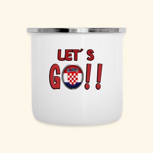 Go Croatia - Tazza smaltata