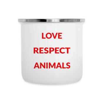 Respect Acceptance Tolerance Recognition Validity - Camper Mug - white - Front