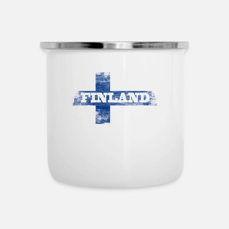 Finland - Camper Mug - white