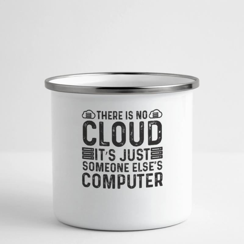Cloud Programmer Computer Scientist IoT Cybersecurity Camper Mug