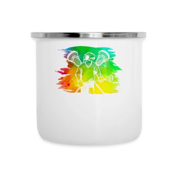 Lacrosse - Camper Mug - white - Front