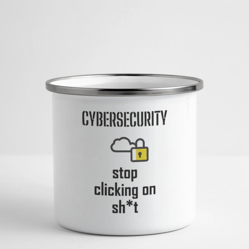 Cybersecurity - IT Security Computer Scientists Camper Mug