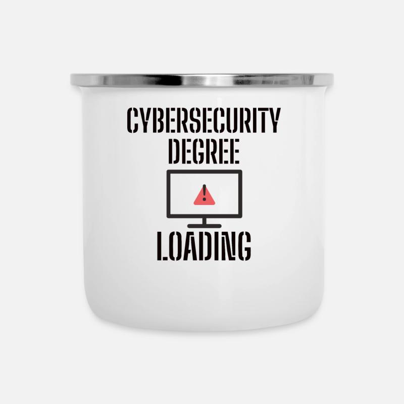 Cybersecurity - IT Security Computer Scientists - Camper Mug - white