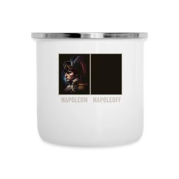 Napoléon Napoléon Joyeux Napoléon Bonaparte - Tasse émaillée - blanc - Devant