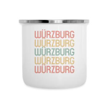 Würzburgerin Würzburger Würzburg - Camper Mug - white - Front