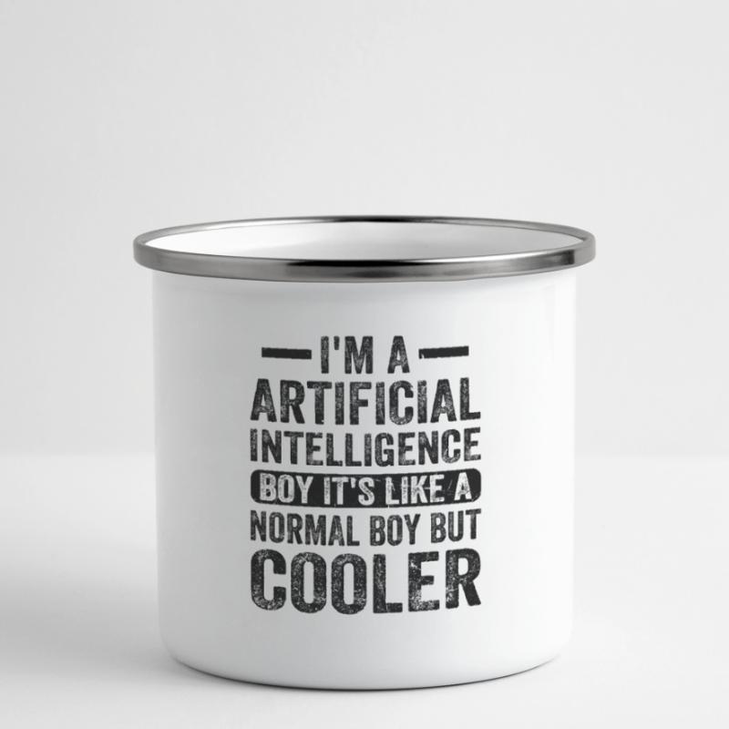 I'm A Artificial Intelligence Boy Artificial Intel Emaille-Tasse