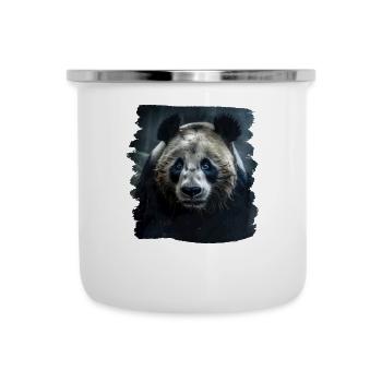 Pandas réaliste Panda Panda géant - Tasse émaillée - blanc - Devant