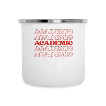 Professeur académique Enseignement Tuteur Enseignant - Tasse émaillée - blanc - Devant