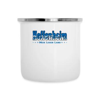 Hoffenheim Fussball Fans Mein Leben Lang - Emaille-Tasse - Weiß - Vorne