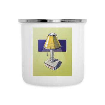 Industrial Design Lamp - Camper Mug - white - Front
