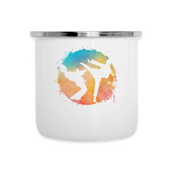 Taekwondo - Camper Mug - white - Front