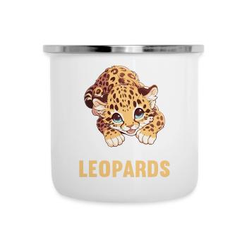 Leoparden Leopard - Camper Mug - white - Front