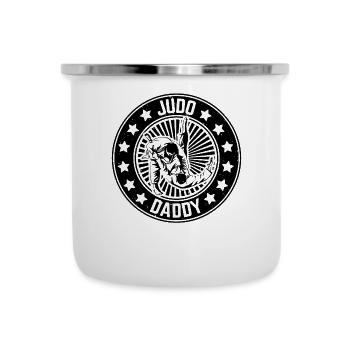 Judo Daddy Judo Fighter - Camper Mug - white - Front