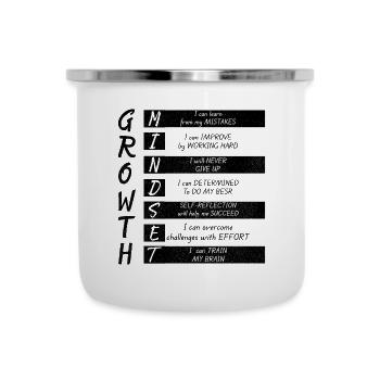 GROWTH MINDEST - Camper Mug - white - Front