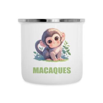 Macaque Macaque - Camper Mug - white - Front