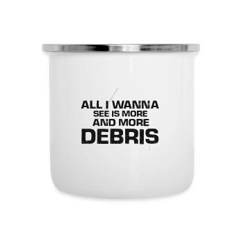House demolition and house renovation - Camper Mug - white - Front