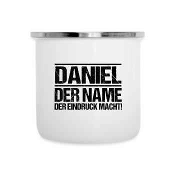 First name Daniel - Camper Mug - white - Front