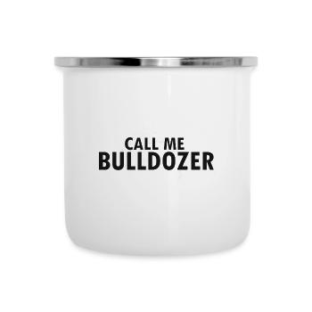 Conception de démolition de maisons et rénovation de maisons - Tasse émaillée - blanc - Devant