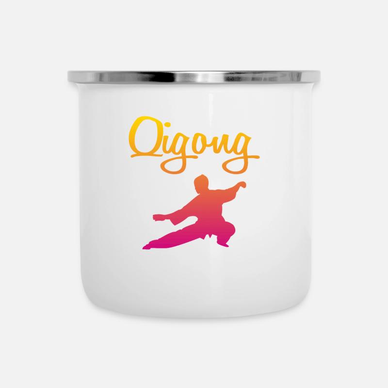 Qigong - Camper Mug - white