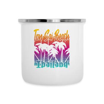 Ton Sai Beach Thailand - Camper Mug - white - Front