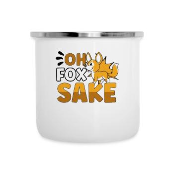 Fox lovers Foxes Love red fox Cuter - Camper Mug - white - Front