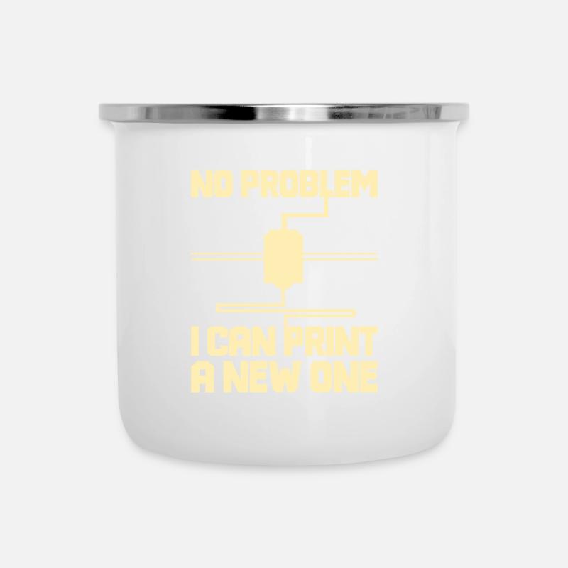 3D Printer 3D Printing - Camper Mug - white