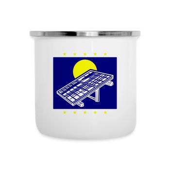 Photovoltaic System Solar Energy - Camper Mug - white - Front