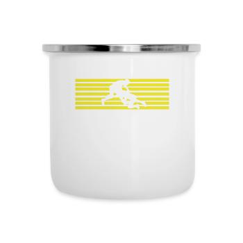 Définition de la lutte Pro Wrestler Fan Wrestling - Tasse émaillée - blanc - Devant