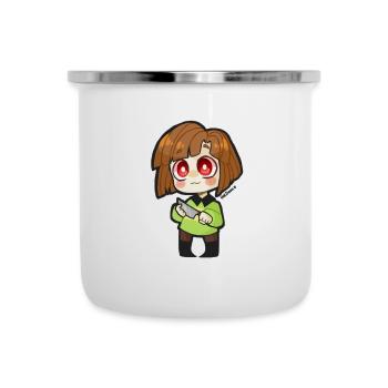Chara - Tasse émaillée - blanc - Devant