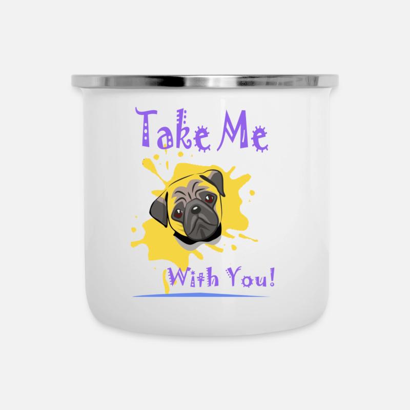 Take me with you - Camper Mug - white