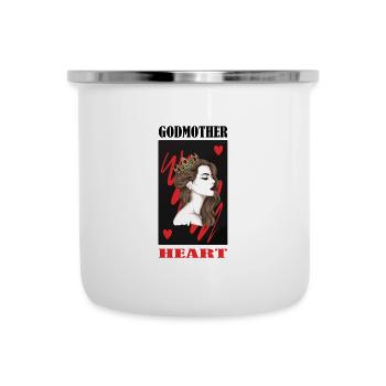 Godmother Aunt Godmother Baptismal Godchild - Camper Mug - white - Front