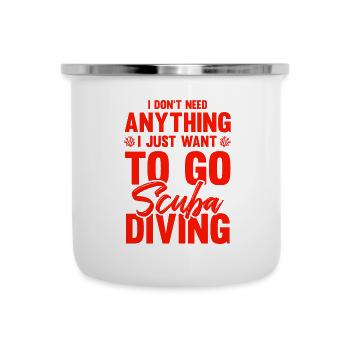 scuba diving - Camper Mug - white - Front