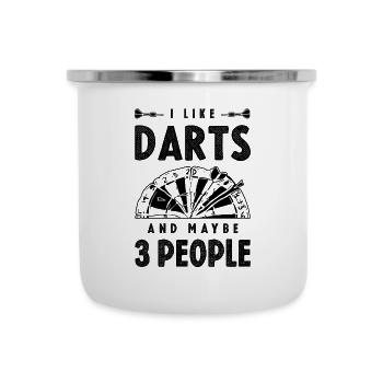 Darts Sport - Camper Mug - white - Front