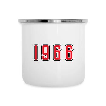 1966 year birthday - Camper Mug - white - Front