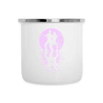 Danseurs Danse Couple Danse, Danse Rumba Renard Tango Salsa - Tasse émaillée - blanc - Devant
