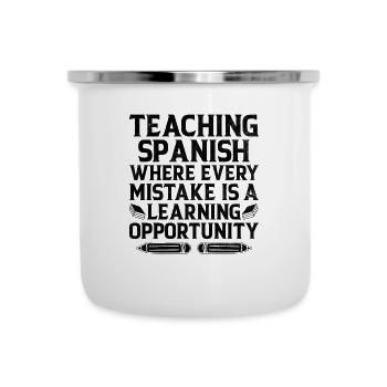 Foreign Language Teacher School Languages Teachers - Camper Mug - white - Front