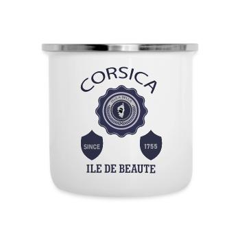 Corsica Isula Bella ILE DE BEAUTE Korsika France - Camper Mug - white - Front
