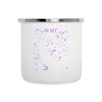 Funny Opossum Wild Girl Party Holiday Summer - Camper Mug - white - Front