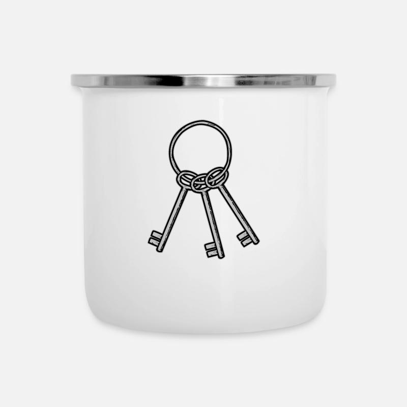 Prison - Tasse émaillée - blanc