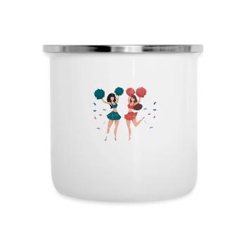 Straight Outta Cheer Practice for Cheerleaders - Camper Mug - white - Front
