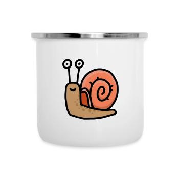 Schnecki - Camper Mug - white - Front