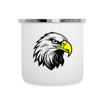 Eagle Head - Camper Mug - white - Front